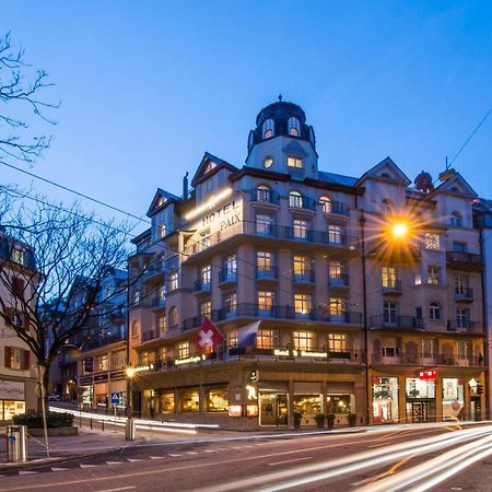 Hotel De La Paix Lucerna Exterior foto